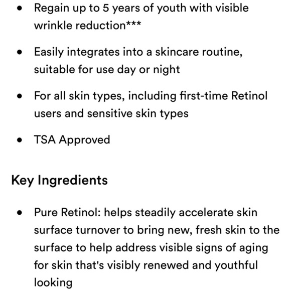 ONLY 1! Kiehl’s Micro-Dose Anti-Aging Retinol Serum Mini💧 NEW - Picture 9 of 11